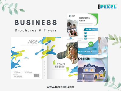 Business Brochures & Flyers booklet brochure business catalog flyer industry information layout marketing portfolio poster presentation promotion template tri fold