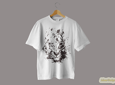 Tiger Face Best Design T-Shirt animation graphic design logo