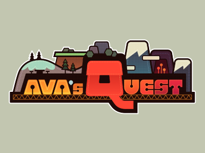 Ava Logo ava game iphone logo mobile platformer title