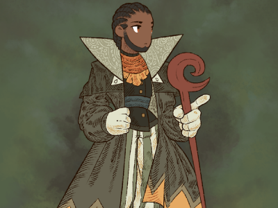 Wizard character design
