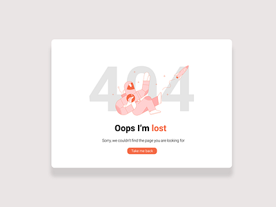 404 Page 404 page dailyui ui