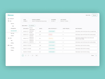 Admin Web Interface UI/UX admin admin panel atm chips components design design system dropdown figma icons list logo menu sidebar table ui uiux ux web website