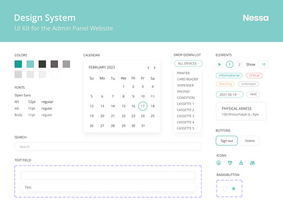 Admin Panel UI Kit