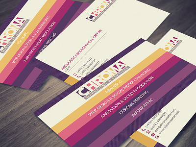 Chroma Business Card