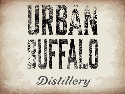Urban Buffalo 1 branding design illustration logo typography