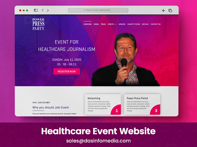HealthCare Event Website