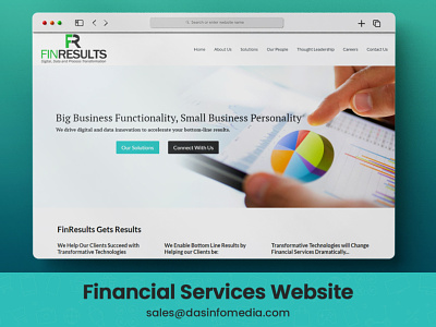 Financial  Services Website