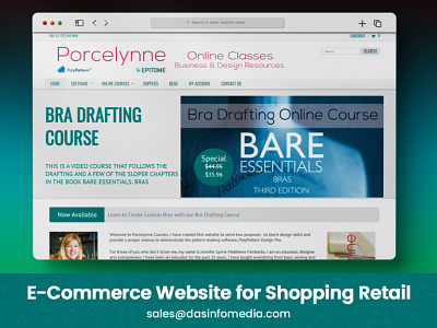 E-commerce Website for Shopping Retail