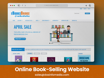 Online Book-Selling Website 3d animation branding design graphic design illustration illustrator logo logo design mobileappdesign motion graphics typography ui