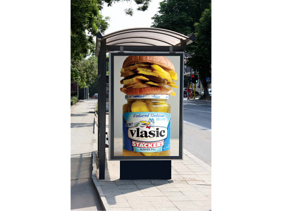 Vlasic Dreher Bus advertising bus corporate design environmental pickle transportation vlasic