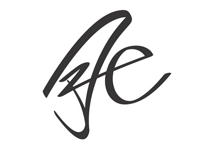 JDRE Logo art brand design drawing freehand graphic identity line art logo typography