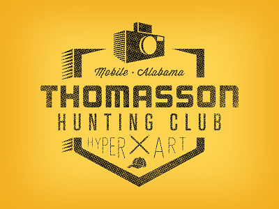 Thomasson Hunting Club Logo identity logo podcast web design