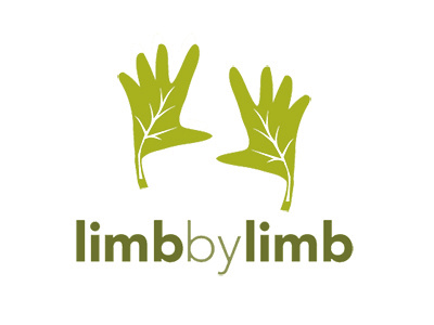 Limb by Limb Massage Clinic identity illustrator logo photoshop