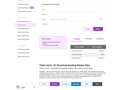 Styleguide bootstrap design styleguide ui ux