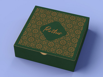 Indian Sweet Shop Box Mockup