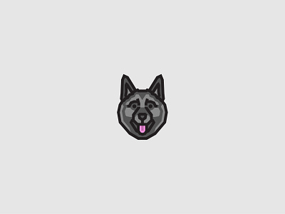 Norwegian Elkhound animal animal art branding breeds cute design dog dog icon dog illustration dog logo face fido hound illustration k9 logo norwegian elkhound pet puppy vector