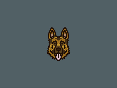 German Shepherd Dog Logo