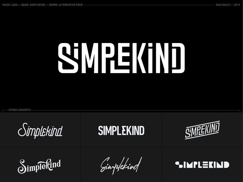 Band Logo Concepts By Max Waltz On Dribbble