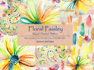 Floral Paisley