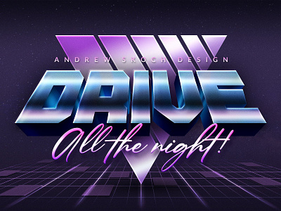 80s Style Text Effects