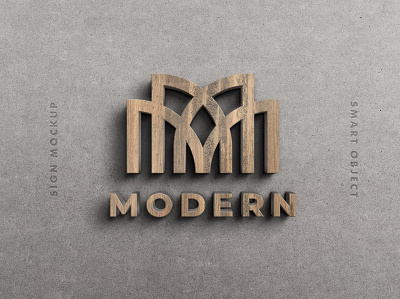 Wooden 3D Sign Mockup 3d 3d effect 3d text 80s animation design designposter graphic design illustration light logo logo text motion graphics text text 3d text effect ui wood