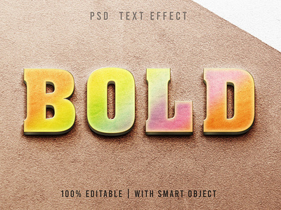 Rainbow 3D - Text Effect
