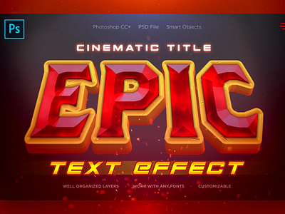 EPIC - Cinematic Text Effects