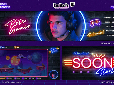 Neon Gaming Twitch