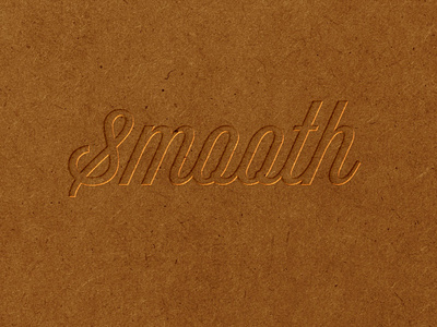 Smooth Emboss Logo Mockup