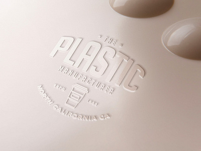 Plastic Logo Mockups