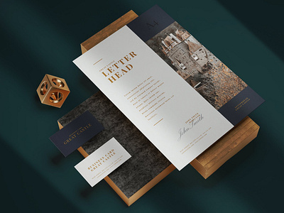 Luxury Stationery Mock-Up Template