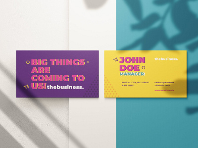 Realistic Business Card Mock-Up 3d 3d text 80s animation branding business business card card mockup design designposter graphic design illustration logo logo text mockup motion graphics ui