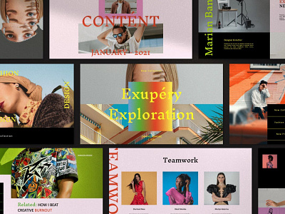 Exupery - New Hype Presentation Templates