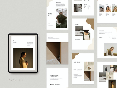 UNIA - A4 Vertical Design Template