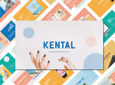 Kental | Template branding business corporate creative design designposter diagram google slides illustration keynote lookbook modern multipurpose pitch deck portfolio powerpoint presentation purpose slides template