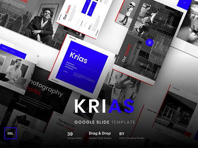 Krias – Business Template business business template clean deck design keynote layout mutipurpose pitch pitch deck powerpoint presentation purpose slides slides deck template studio template ui unique ux