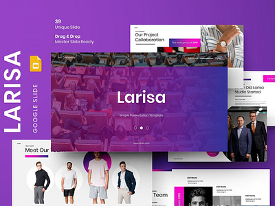 Larisa - Business Template