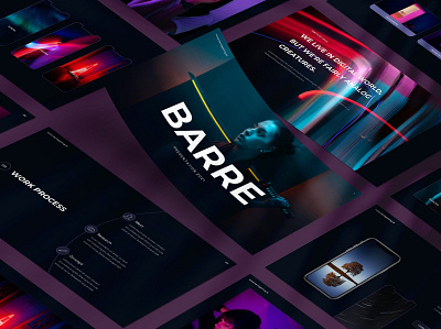 Barre annual report branding design designposter google google slides graphic design illustration keynote motion graphics multipurpose pitch deck powerpoint presentation presentation template purpose slides ui vector web development