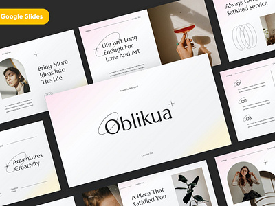 OBLIKUA - Creative Template