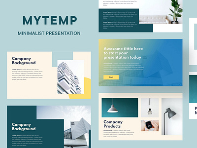 Mytemp - Minimal & Modern Presentation