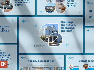 Building Company Presentation Template