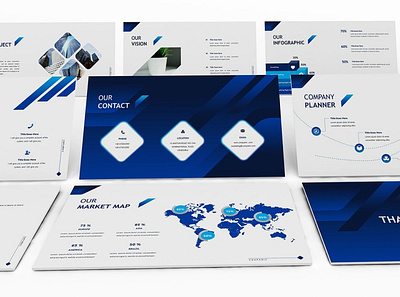 Companic - Corporate Powerpoint Template annual report branding corporate design designposter documentation google slides graphic design illustration information keynote marketing multipurpose pitch deck powerpoint presentation purpose slides web development web maintance