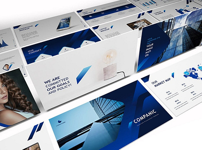 Companic - Corporate Powerpoint Template branding corporate design designposter google slides graphic design illustration keynote minimalist multipurpose pitch deck powerpoint pptx presentation publication purpose report slides web website