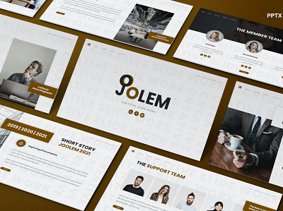 Joolem - Creative Powerpoint Template branding creative deck design designposter google google slides graphic design illustration keynote minimal modern multipurpose pitch pitch deck powerpoint presentation simple slides ui