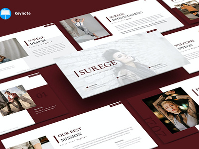 Surege - Lookbook Keynote Template