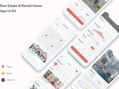 Real Estate & Rental Home App UI Kit