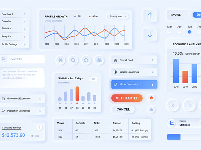 Neumorphic Analysis Elements Mobile App UI Kit analysis app branding design designposter dropdown elements elements mobile graphic design illustration infographic mobile app neumorphic neumorphic analysis ui ui kit ux vector web webapp