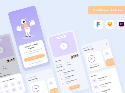 Cloud Storage App - Uixasset