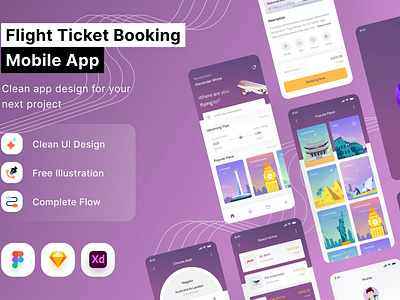 Flight Ticket Booking Mobile App