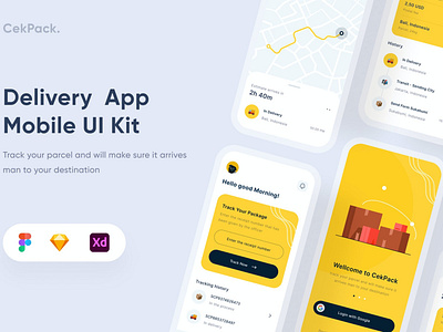 Delivery Mobile App - Uixasset